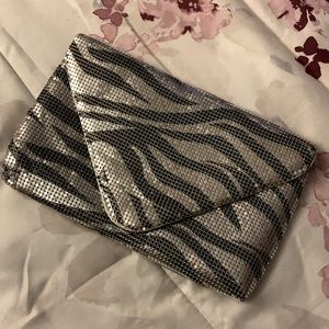 Sequin clutch purse